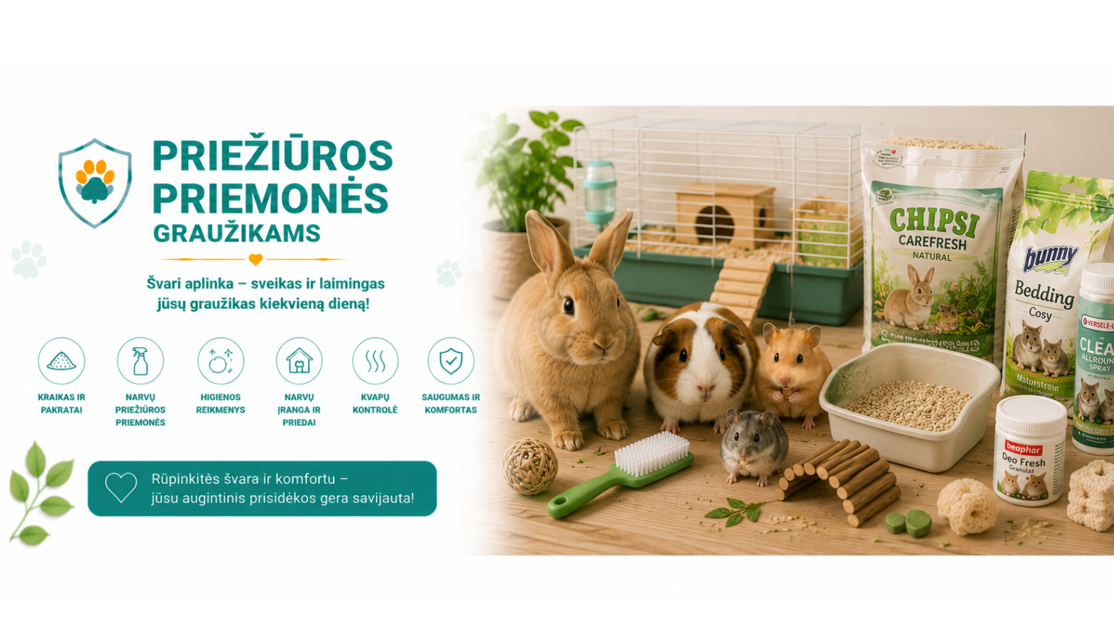 Priežiūros priemonės
