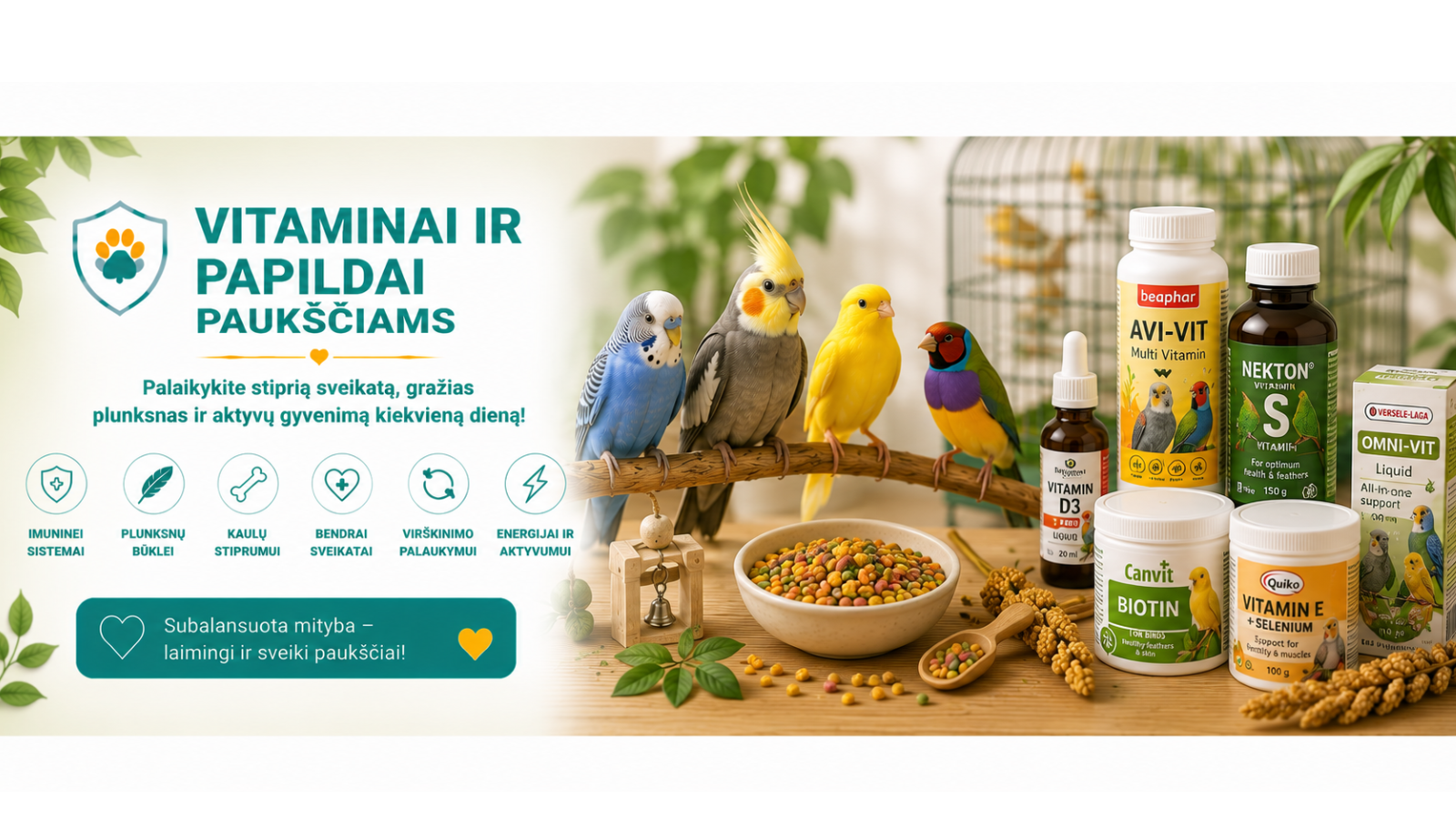 Vitaminai ir papildai