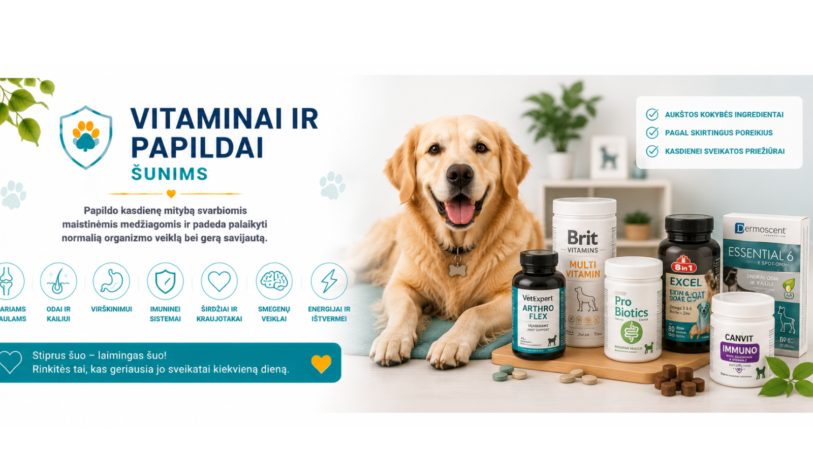 Vitaminai ir papildai