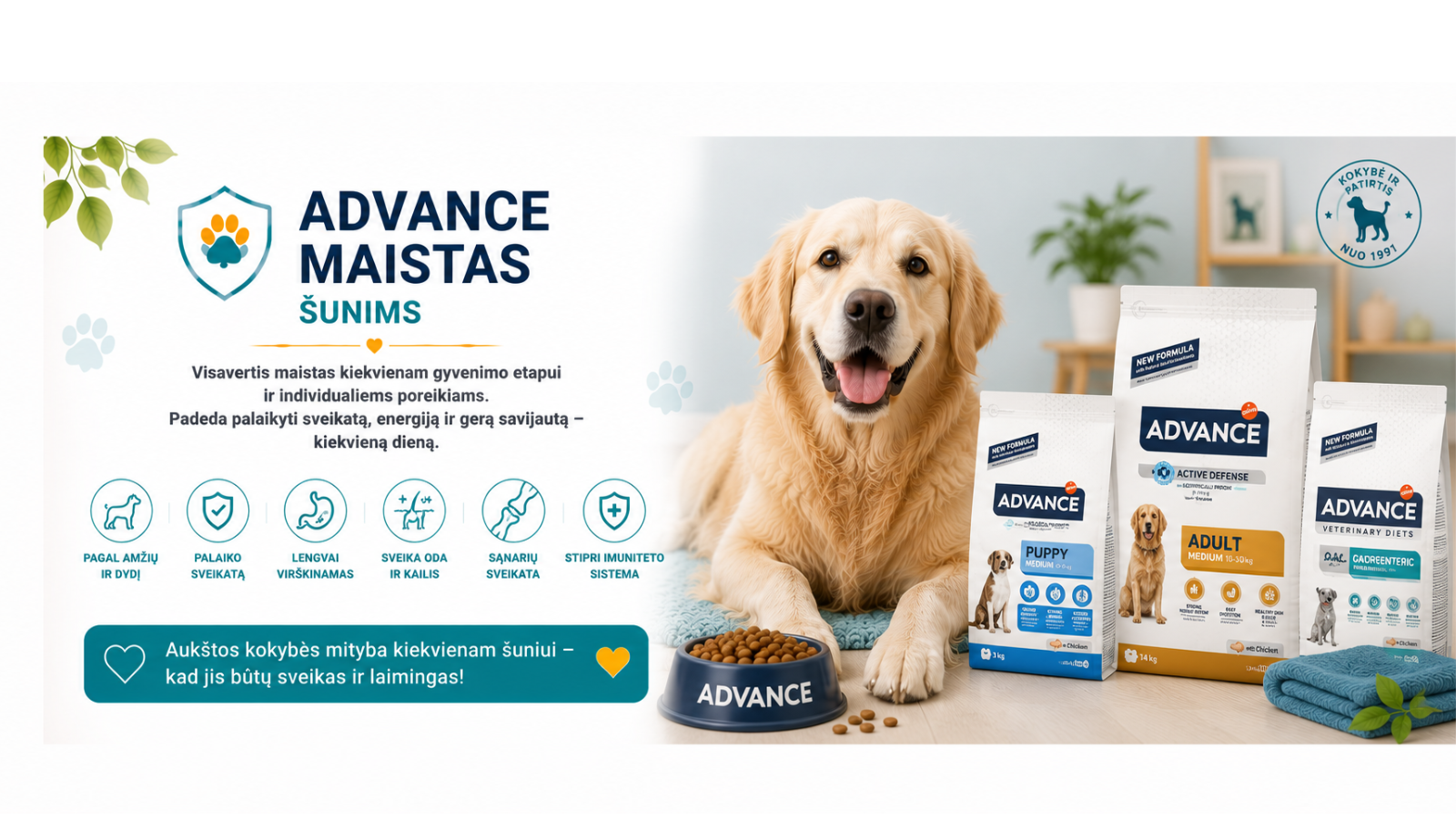 Advance maistas
