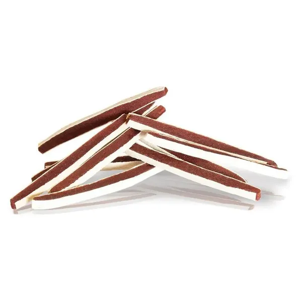 KIDDOG Sandwich jautienos ir menkės juostelės 80g (150)