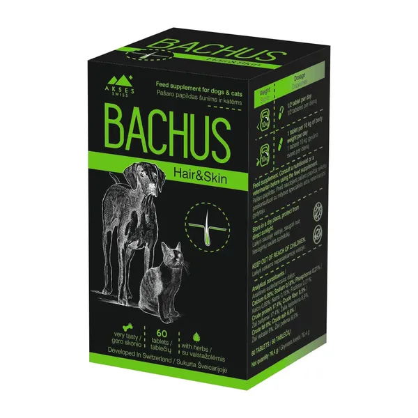 Bachus Hair&Skin (odai ir plaukai) tab. N60
