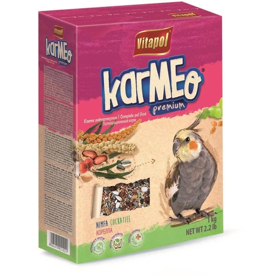 Vitapol Visavertis lesalas papūgoms nimfoms 1kg