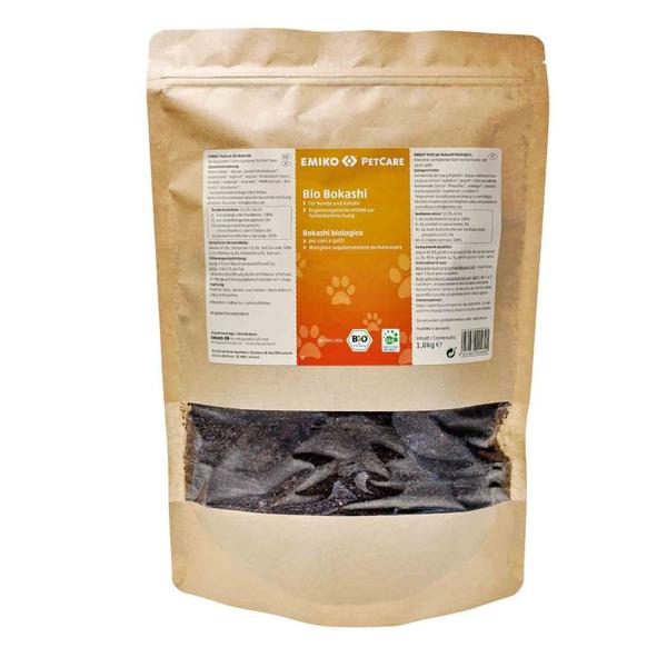 EMIKO „PetCare Organic Bokashi“ maisto papildas šunims ir katėms, 0,5kg