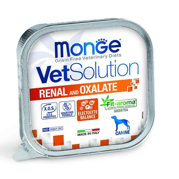 MONGE VetSolution Dog Wet Renal/Oxalate 12x150g