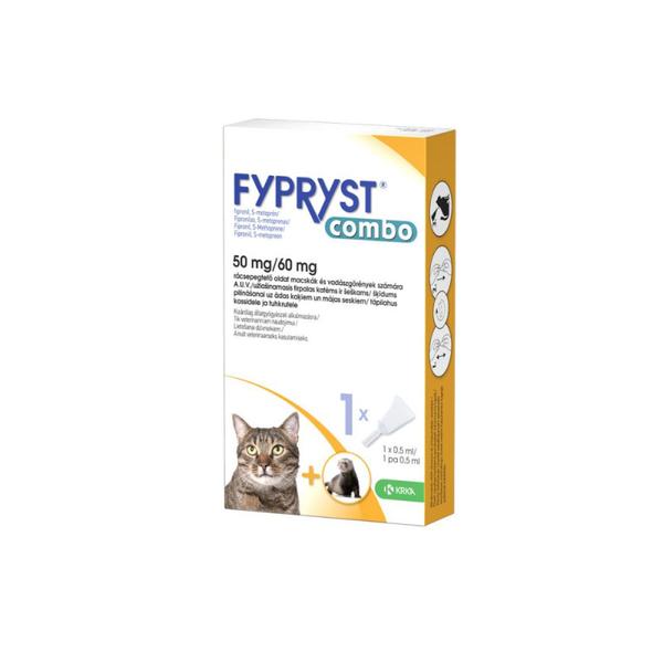 FYPRYST COMBO  antiparazitinis užlašinamasis tirpalas 0,5 ml katėms