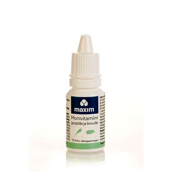 MAXIM multivitaminai paukščiams ir graužikams 15 ml