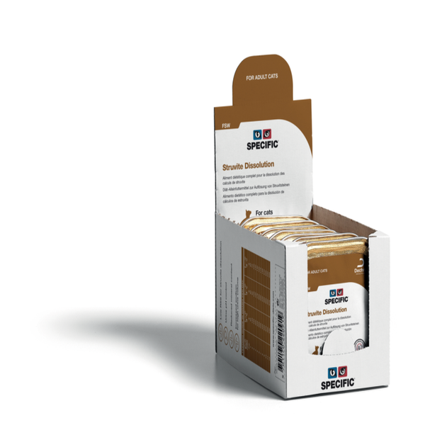 SPECIFIC FSW konservai katėms, struvitų tirpdymui 7vnt x 100g