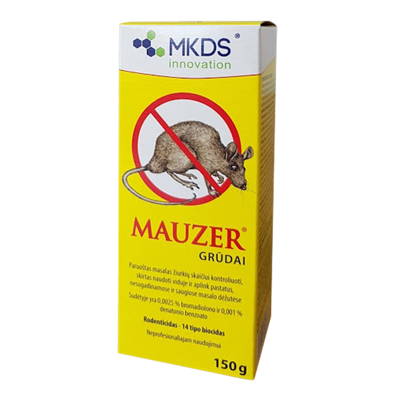 "Mauzer" grūdai, 150 g