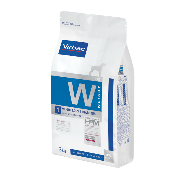 W2 Virbac dog weight loss & control(svorio kontrolė)