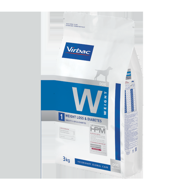 Virbac Hpmd W1 Weight Loss & Diabetes Dog (nutukimui, diabetui)