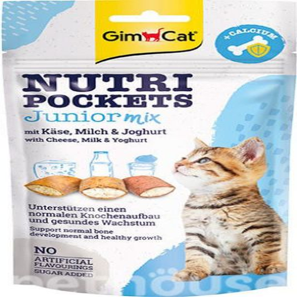 GIMCAT NUTRI POCKETS jauniems MIX 60 G