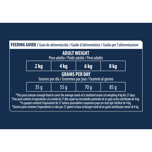 ADVANCE Sterilized senior +10m 1.5kg