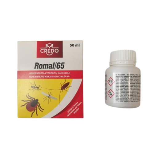 Insekticidas ROMAL 65 nuo vabzdžių (koncentratas) 50ml