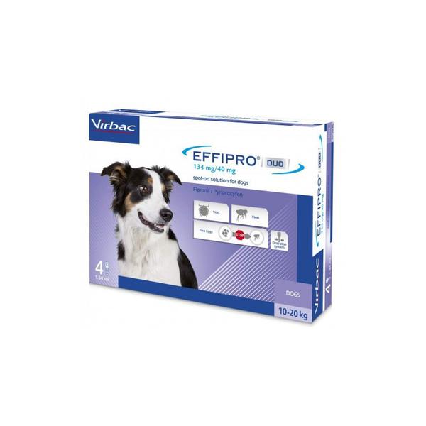 Virbac Effipro Duo 134 mg/40mg (10-20kg)