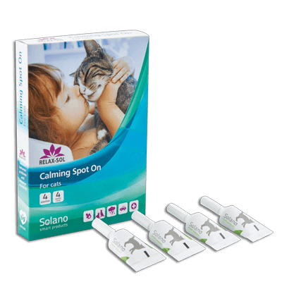 Solano Relax – Sol Calming Spot On raminantys lašai katėms