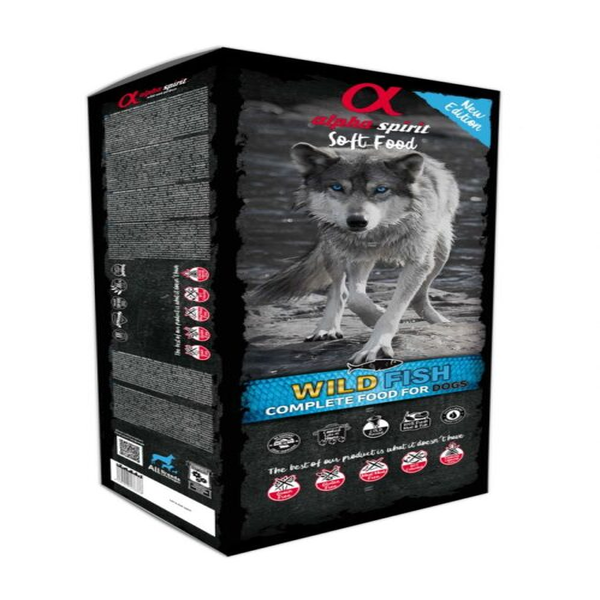 ALPHA SPIRIT WILD FISH pašaras šunims su žuvimi