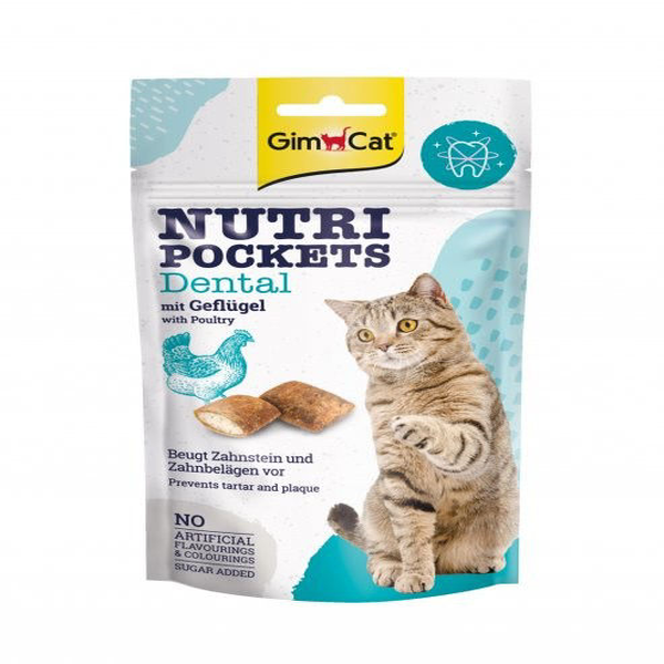 GIMCAT NUTRI POCKETS dantims 60 G
