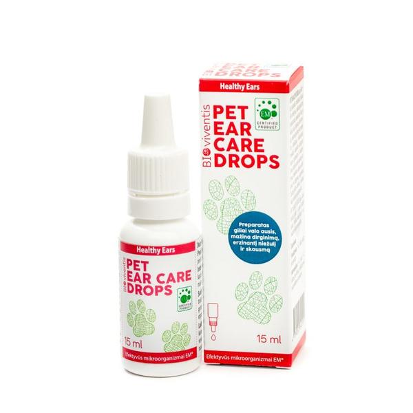PET HEALTHY EARS – Ausų lašai naminiams gyvūnams
