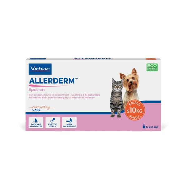 Virbac Allerderm Spot On tirplas odai katėms ir šunims