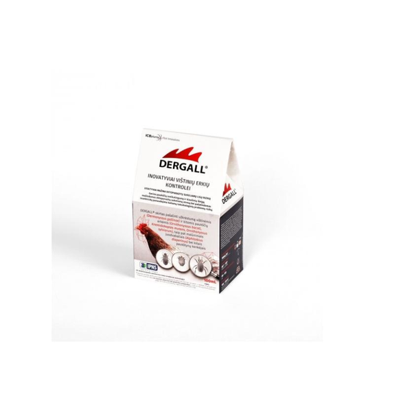 DERGALL - vištinių erkių kontrolei100ml