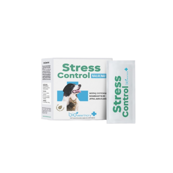 bioVETERINARY Stress Control, N28 šunims ir katėms