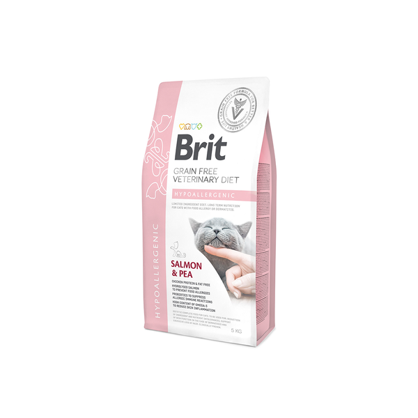 Brit GF Veterinary Diets Cat Hypoallergenic (alergiškiems)