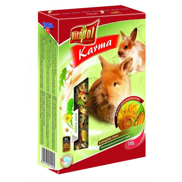Vitapol visavertis ėdalas triušiams 1kg