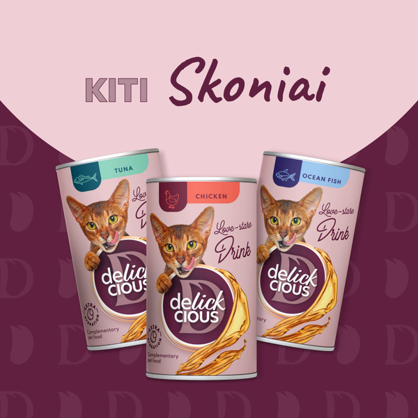 DELICKCIOUS™ GĖRIMAS 1vnt(140ml) katėms