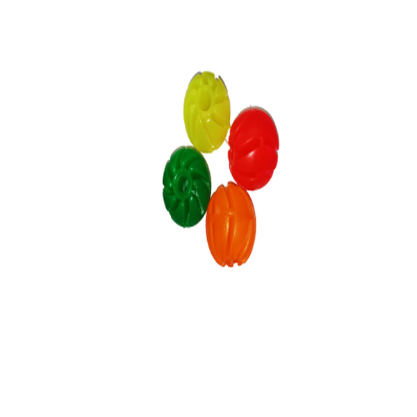 Žaislas kamuoliukas plastmasinis 6cm