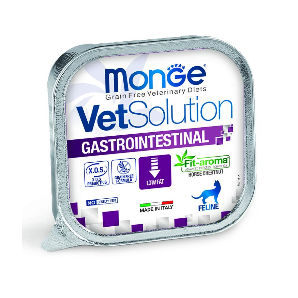 MONGE VetSolution Cat Wet Gastrointestinal 6x100g