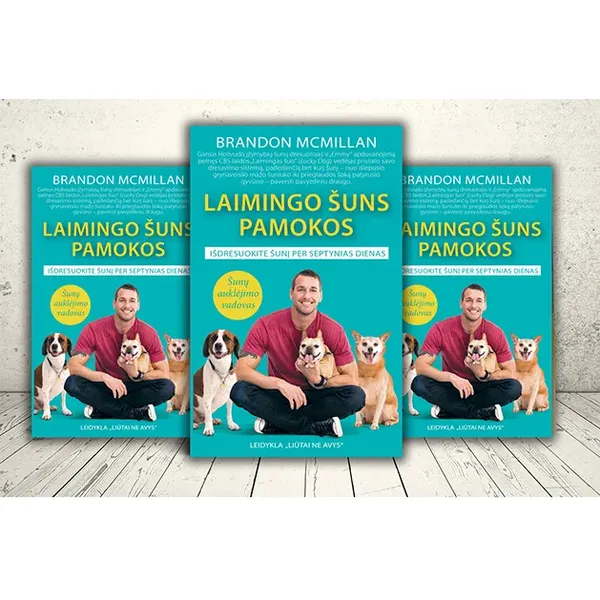 Knyga „Laimingo šuns pamokos"