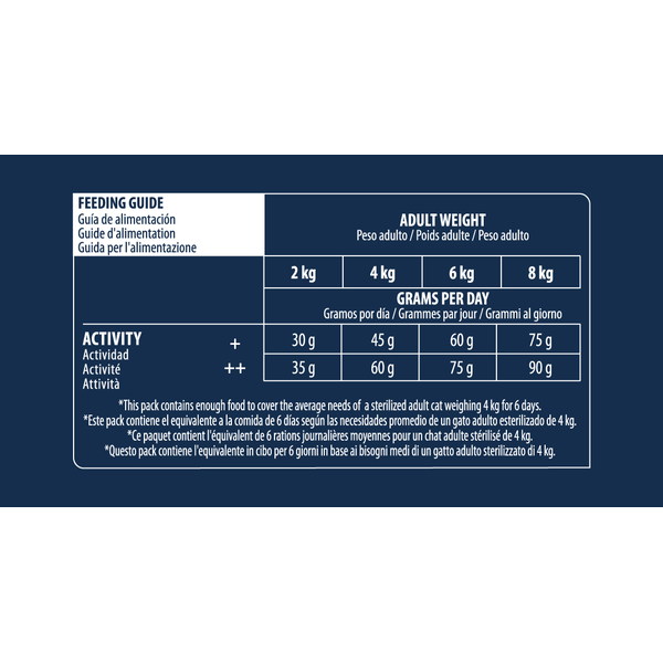 Advance Sterilized Adult (kalakutiena, miežiai) 1,5 kg