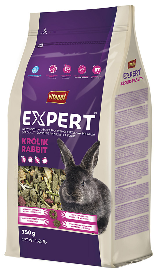 Vitapol EXPERT visavertis ėdalas triušiams 750g
