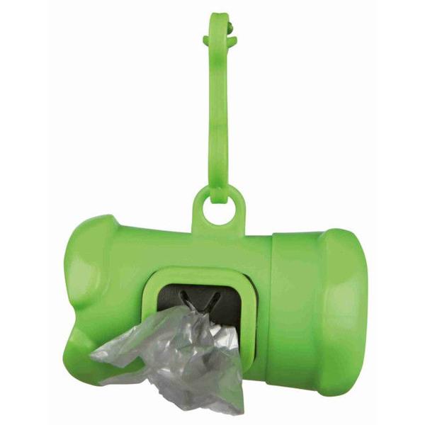 TRIXIE Išmatų maišelių dėklas plastmasinis, su 1 rulonu-15 maiš.
