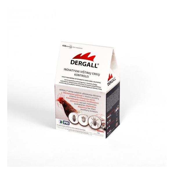 DERGALL - vištinių erkių kontrolei100ml