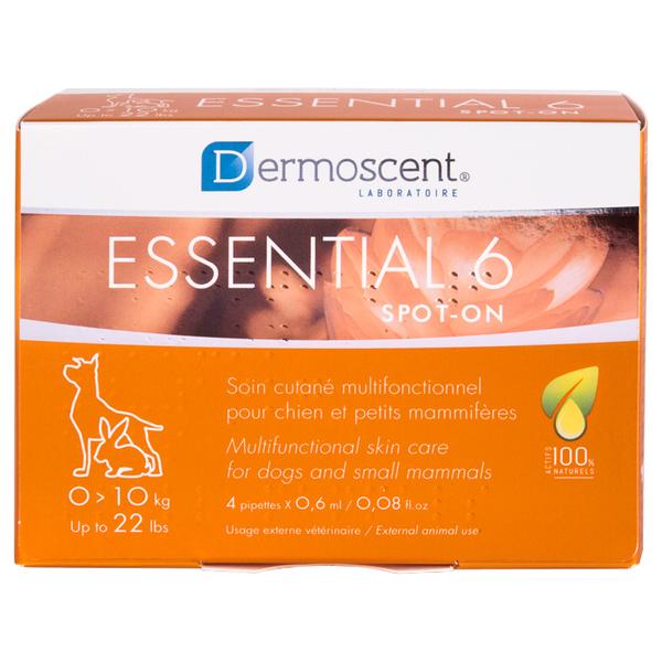 Dermoscent Essential 6 – lašai šunų odos ir kailio būklei gerinti 0-10kg 0,6ml N4