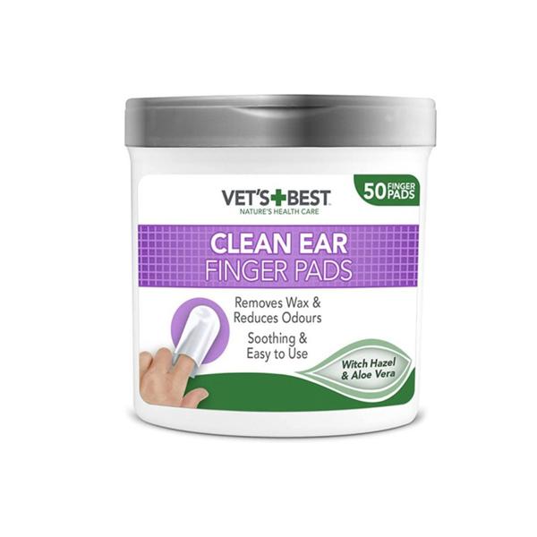 Vet's Best Clean Ear servetėlės ausims valyti augintiniams
