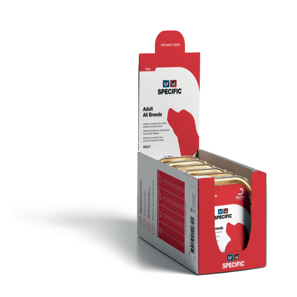 SPECIFIC CXW kasdienis sveikų suaugusių šunų konservas 300g x 6vnt