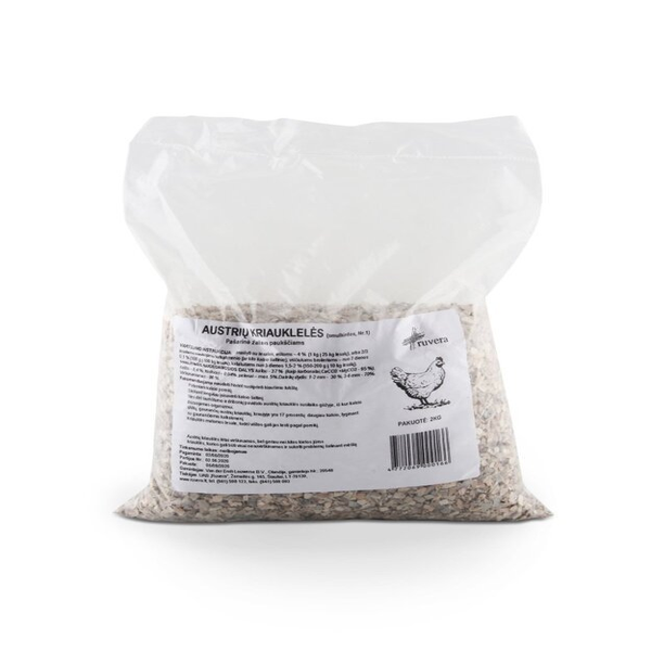 Austrių kriauklelių mišinys