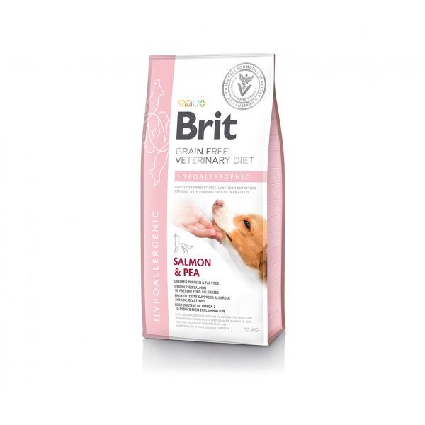 Brit GF Veterinary Diets Dog Hypoallergenic sausas pašaras šunims