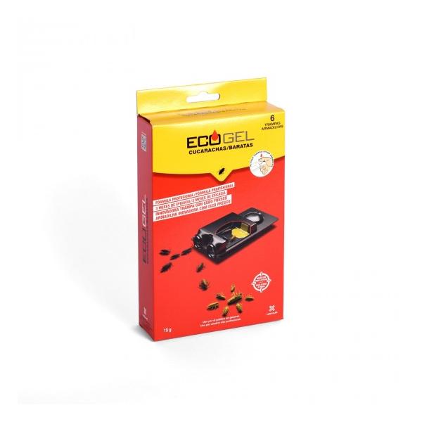 EC GEL Roach Trap - Gelis tarakonų naikinimui padėkliuke_6 vnt. (6x2,5g)
