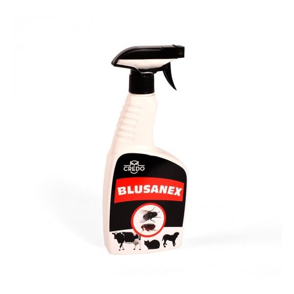 „BLUSANEX“ – skystis nuo blusų gyvūnų guoliams 500 ml