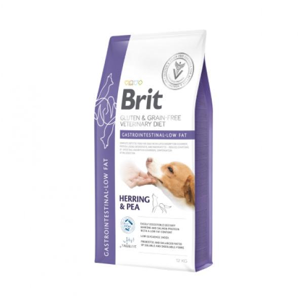 Brit GF Veterinary Diets Dog Gastrointestinal - Low Fat sausas pašaras šunims