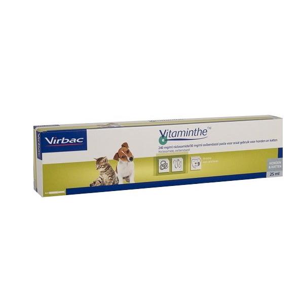Virbac Vitaminthe Pasta (nuo kirminų) 25ml