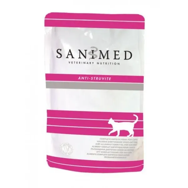 SANIMED Anti-Struvite paštetas katėms 100g