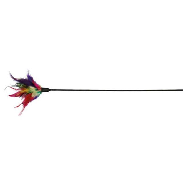TRIXIE Meškerė su plunksnomis, plastm., 50 cm