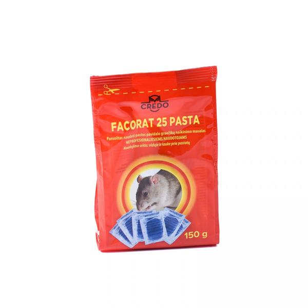 FACORAT PASTA 150g graužikų naikinimui