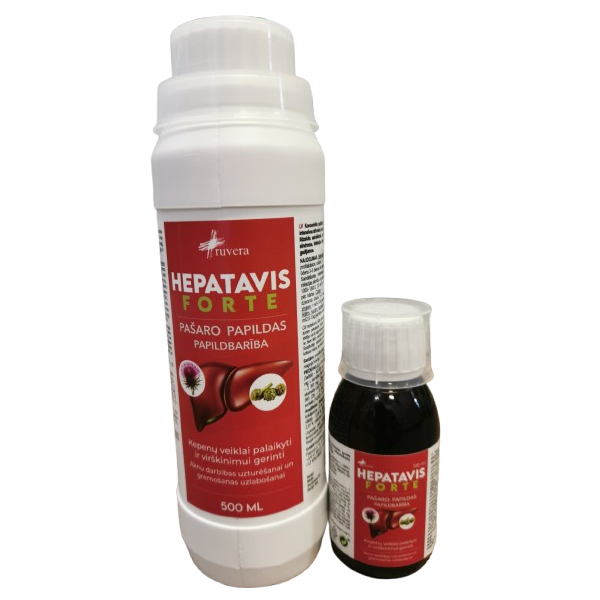 Hepatavis koncentruotas geriamasis pašaro papildas
