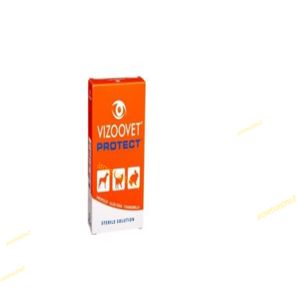 VIZOOVET PROTECT Akis drėkinantys lašai 6ml (10x0.6ml)